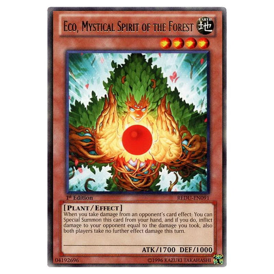 Yu-Gi-Oh! - Return of the Duelist - Eco, Mystical Spirit of the Forest (Rare) REDU-EN091
