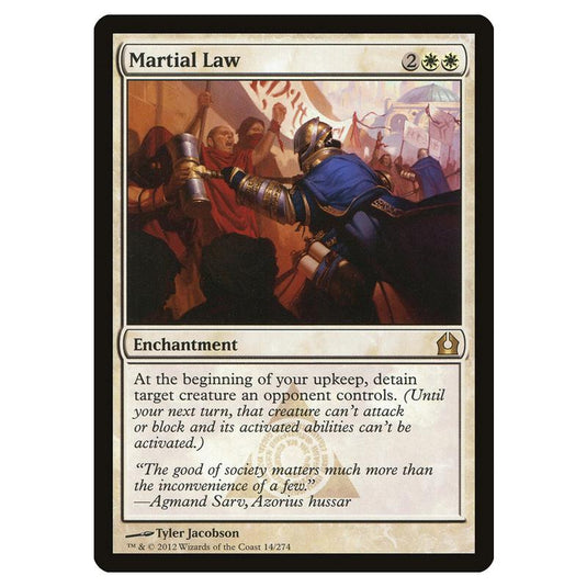 Magic The Gathering - Return To Ravnica - Martial Law - 14/274