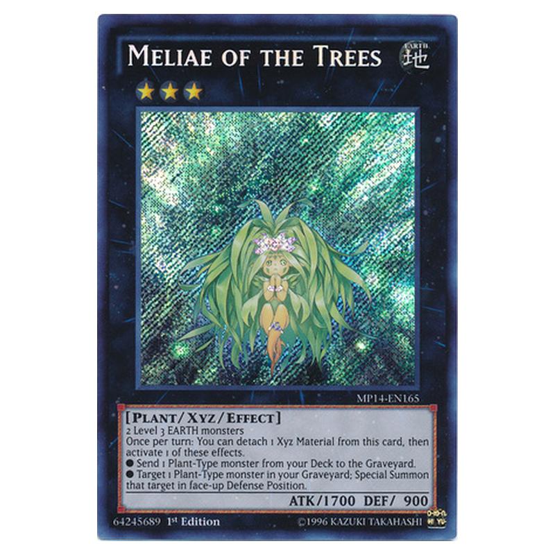 Yu-Gi-Oh! - 2014 Mega-Tin Mega Pack - Meliae of the Trees (Secret Rare Yu-Gi-Oh! - 2014 Mega-Tin Mega Pack - Meliae of the Trees (Secret Rare
