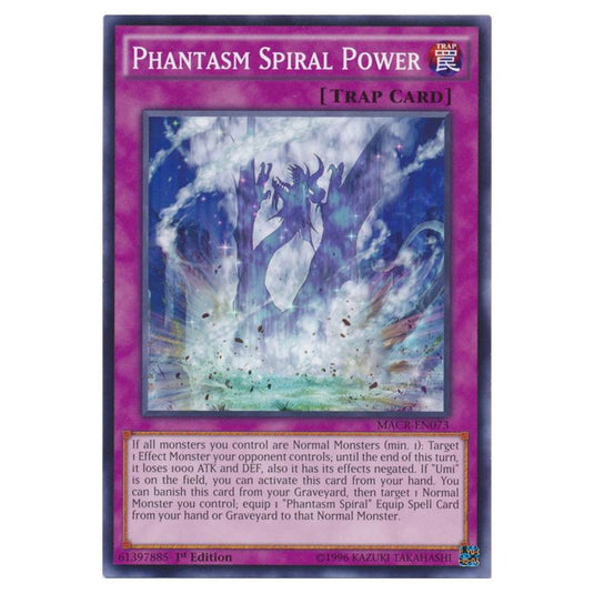 Yu-Gi-Oh! - Maximum Crisis - Phantasm Spiral Power (Common) MACR-EN073