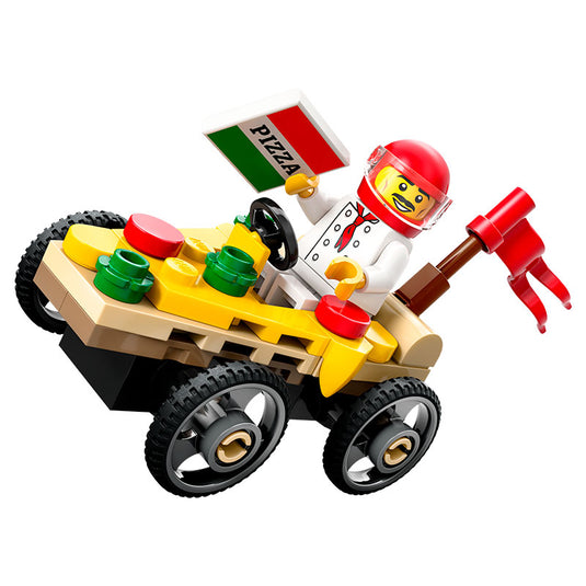 Lego - City - Pizza vs. Fire Truck Race Car Pack #60458