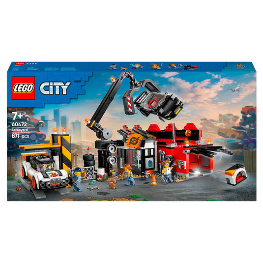Lego - City - Scrapyard with Cars #60472