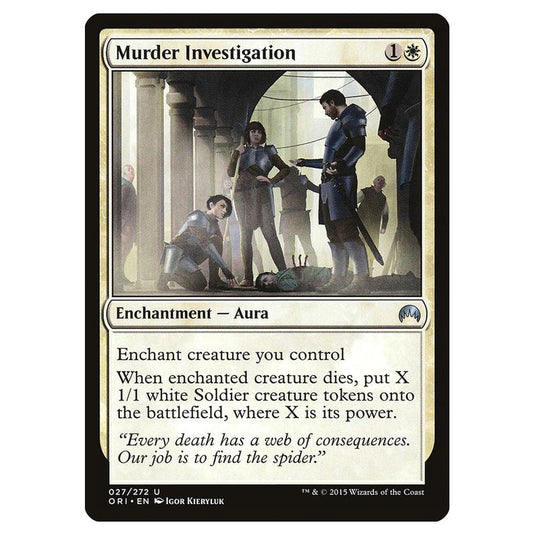 Magic The Gathering - Magic Origins - Murder Investigation - 27/272
