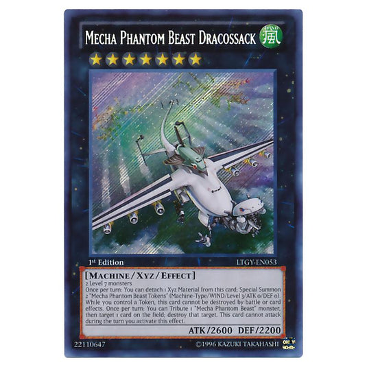 Yu-Gi-Oh! - Lord of the Tachyon Galaxy - Mecha Phantom Beast Dracossack (Secret Rare) LTGY-EN053