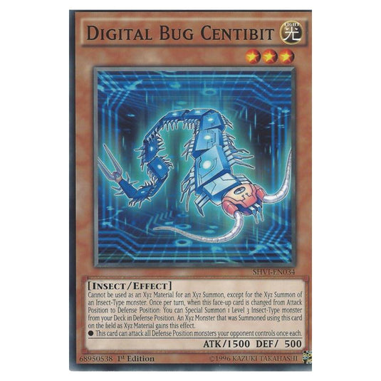 Yu-Gi-Oh! - Shining Victories - Digital Bug Centibit (Common) SHVI-EN034