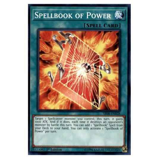 Yu-Gi-Oh! - Structure Deck - Order of the Spellcasters - Spellbook of Power (Common) SR08-EN028