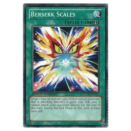 Yu-Gi-Oh! - War of the Giants Reinforcements - Berserk Scales (Common) WGRT-EN078
