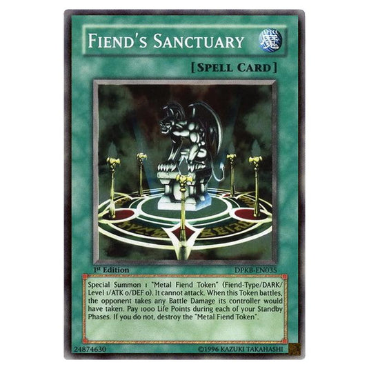 Yu-Gi-Oh! - Duelist Pack - Kaiba - Fiend's Sanctuary (Super Rare) DPKB-EN035