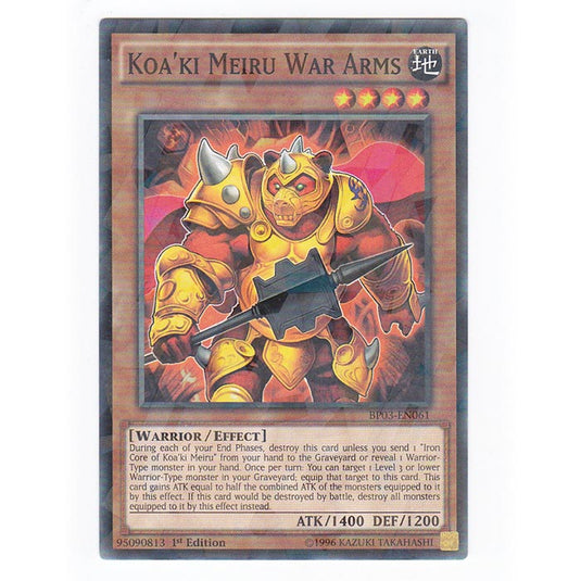 Yu-Gi-Oh! - Battle Pack 3 - Koa'ki Meiru War Arms - 61/237 (Foil)