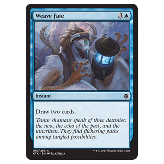 Magic the Gathering - Khans Of Tarkir - Weave Fate - 61/269