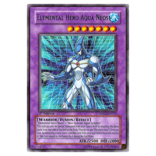 Yu-Gi-Oh! - Duelist Pack - Jaden Yuki 2 - Elemental HERO Aqua Neos (Rare) DP03-EN012