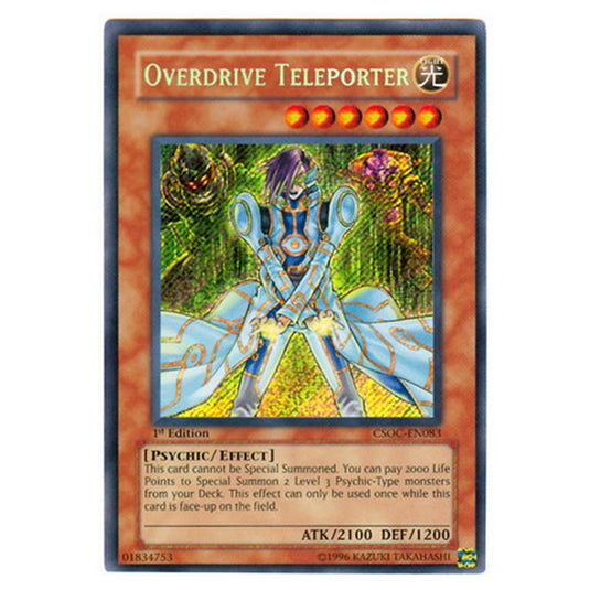 Yu-Gi-Oh! - Crossroads of Chaos - Overdrive Teleporter (Secret Rare) CSOC-EN083