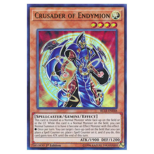 Yu-Gi-Oh! - Battles of Legend - Light's Revenge - Crusader of Endymion (Ultra Rare) BLLR-EN048