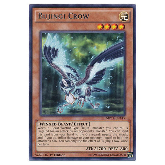 Yu-Gi-Oh! - 2014 Mega-Tin Mega Pack - Bujingi Crow (Rare) MP14-EN145