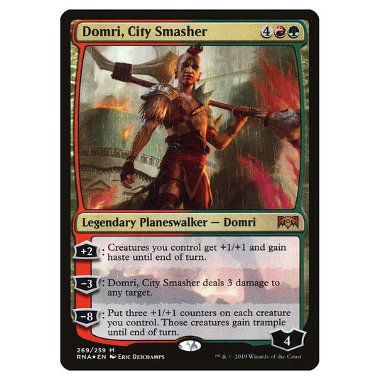 Magic the Gathering - Ravnica Allegiance - Domri, City Smasher - 269/259