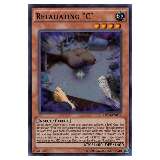 Yu-Gi-Oh! - OTS Tournament Pack 4 - Retaliating "C" (Super Rare) OP04-EN007