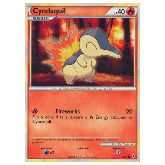 Pokemon - Call of Legends - Cyndaquil 55/95