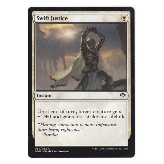 Magic the Gathering - Speed VS Cunning - Swift Justice - 62/82
