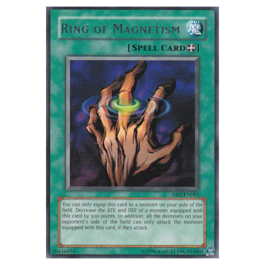 Yu-Gi-Oh! - Dark Beginning 2 - Ring of Magnetism (Rare) DB2-EN082