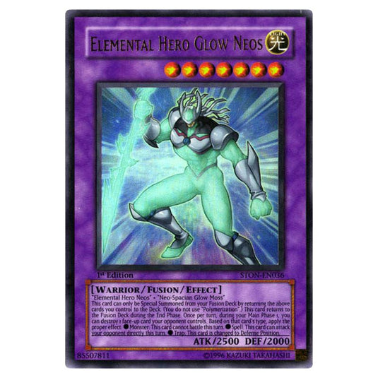Yu-Gi-Oh! - Strike of Neos - Elemental HERO Glow Neos (Ultra Rare) STON-EN036