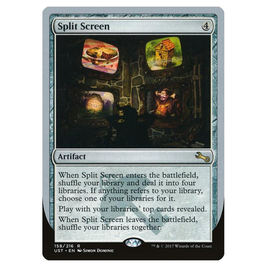 Magic the Gathering - Unstable - Split Screen - 158/268