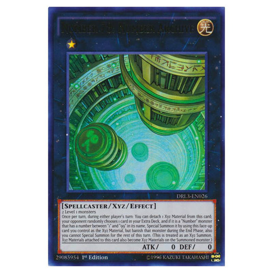 Yu-Gi-Oh! - Dragons of Legend - Unleashed - Number 78: Number Archive (Ultra Rare) DRL3-EN026