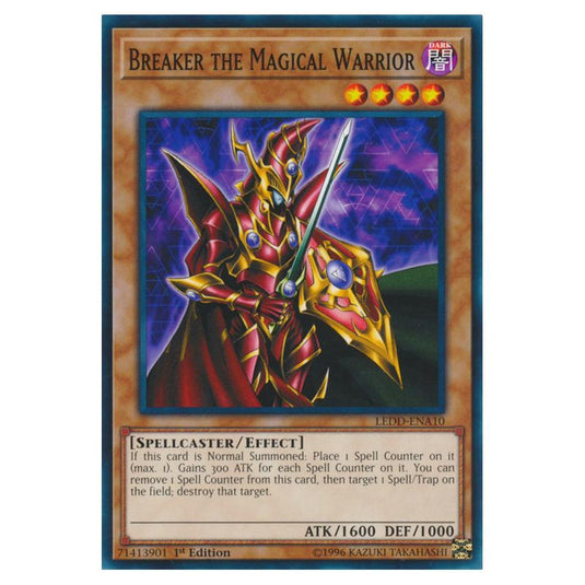 Yu-Gi-Oh! - Legendary Dragon Decks - Breaker the Magical Warrior (Common) LEDD-ENA10