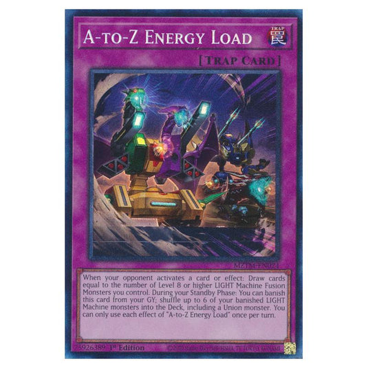 Yu-Gi-Oh! - Maze of the Master - A-to-Z Energy Load (Collector's Rare) MZTM-EN024
