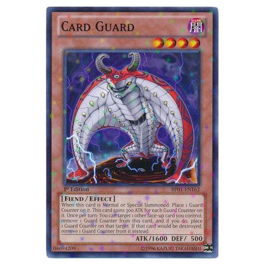 Yu-Gi-Oh! - Battle Pack - Epic Dawn - Card Guard (Starfoil Rare) BP01-EN162
