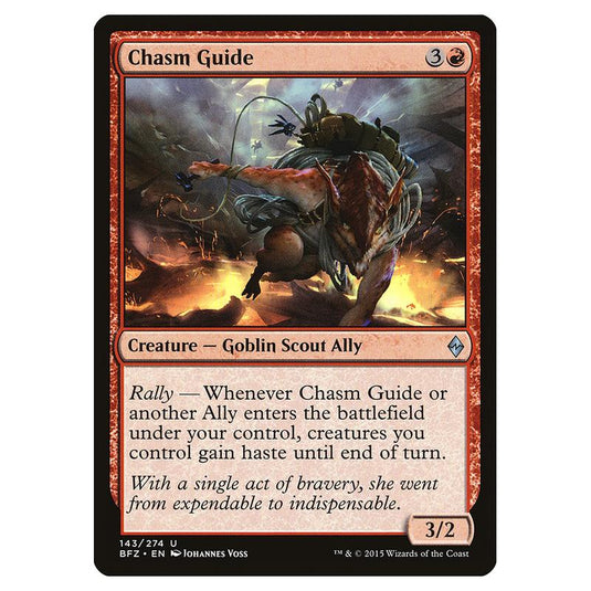 Magic The Gathering - Battle For Zendikar - Chasm Guide - 143/274 (Foil)