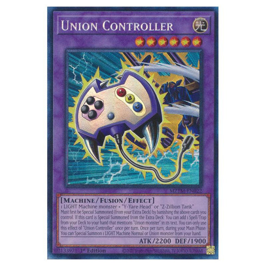 Yu-Gi-Oh! - Maze of the Master - Union Controller (Collector's Rare) MZTM-EN022