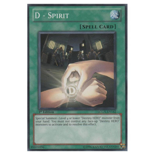 Yu-Gi-Oh! - Legendary Collection 2 - The Duel Academy Years Mega Pack - D - Spirit (Common) LCGX-EN142
