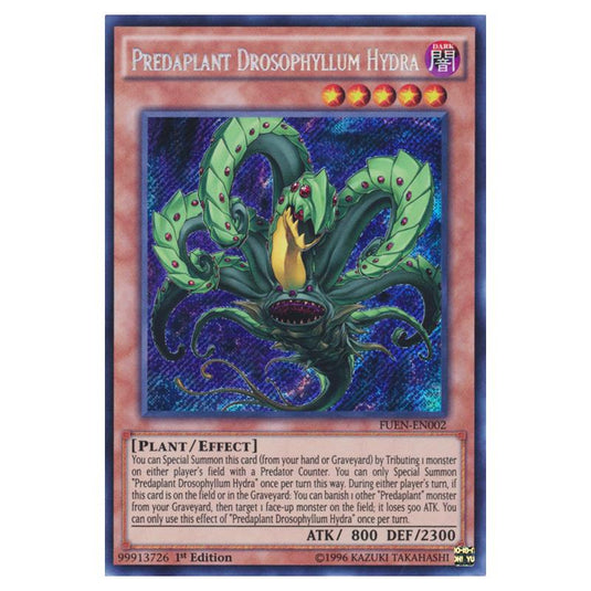 Yu-Gi-Oh! - Fusion Enforcers - Predaplant Drosophyllum Hydra (Secret Rare) FUEN-EN002