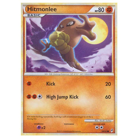 Pokemon - Call of Legends - Hitmonlee 58/95