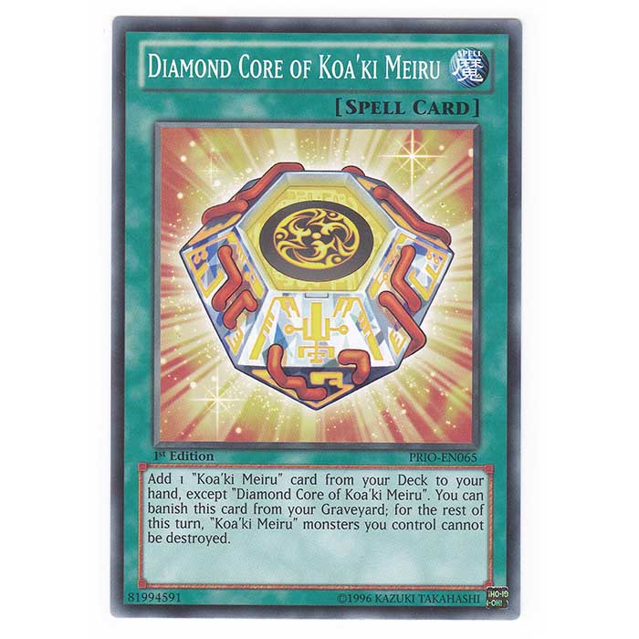 Yu-Gi-Oh! - Primal Origin - Diamond Core of Koa'ki Meiru - 65/99 Yu-Gi-Oh! - Primal Origin - Diamond Core of Koa'ki Meiru - 65/99