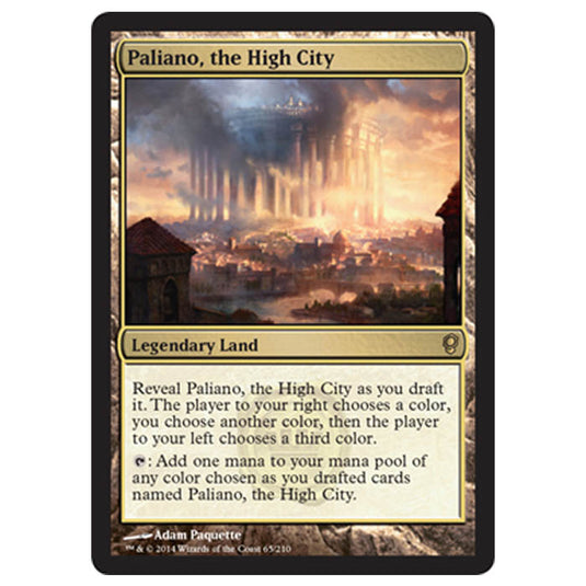 Magic the Gathering - Conspiracy - Paliano, the High City - 65/210