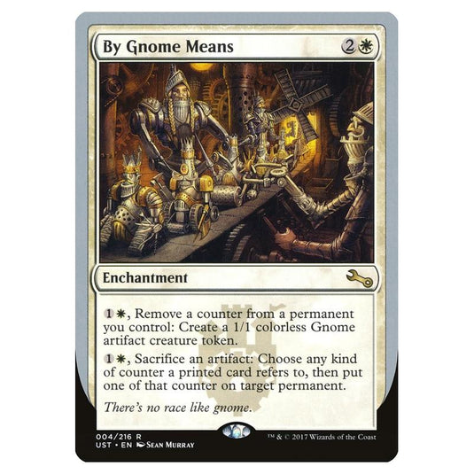 Magic the Gathering - Unstable - By Gnome Means - 4/268