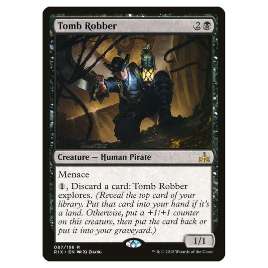 Magic The Gathering - Rivals Of Ixalan - Tomb Robber - 87/196 (Foil)