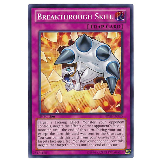 Yu-Gi-Oh! - Battle Pack 2 - War of the Giants - Breakthrough Skill (Common) BP02-EN215