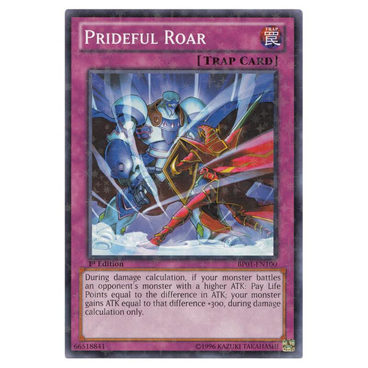 Yu-Gi-Oh! - Battle Pack - Epic Dawn - Prideful Roar (Starfoil Rare) BP01-EN100