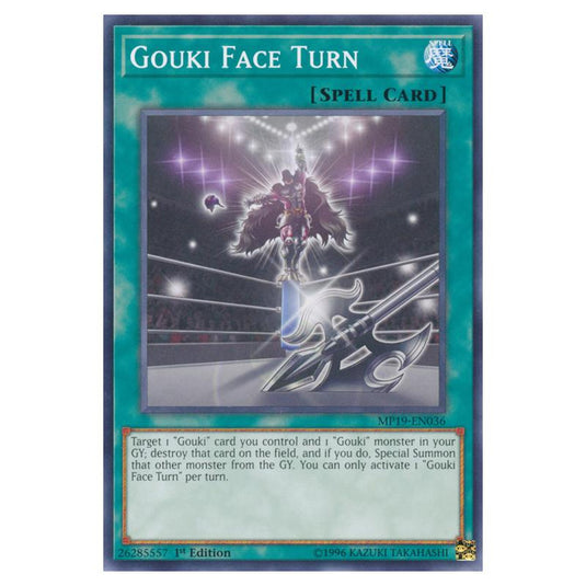 Yu-Gi-Oh! - 2019 Gold Sarcophagus Tin Mega Pack - Gouki Face Turn (Common) MP19-EN036