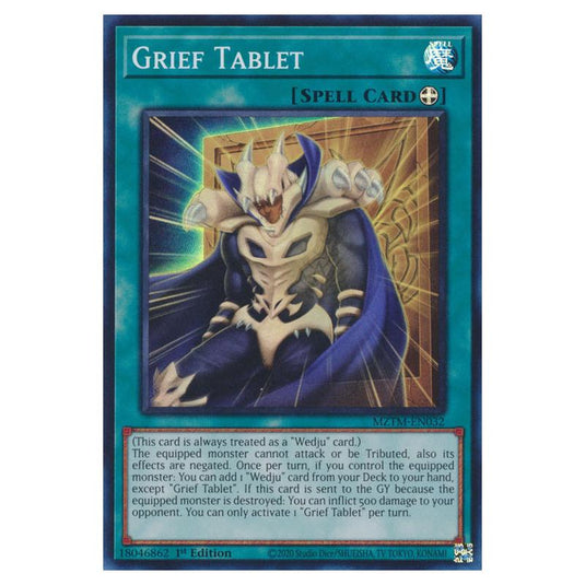 Yu-Gi-Oh! - Maze of the Master - Grief Tablet (Super Rare) MZTM-EN032