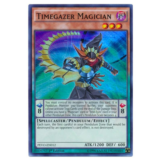 Yu-Gi-Oh! - Pendulum Evolution - Timegazer Magician (Super Rare) PEVO-EN012