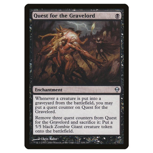 Magic The Gathering - Zendikar - Quest For The Gravelord - 108/249 (Foil)