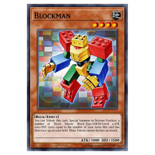 Yu-Gi-Oh! - Yugi's Legendary Decks - Blockman (Common) YGLD-ENC21