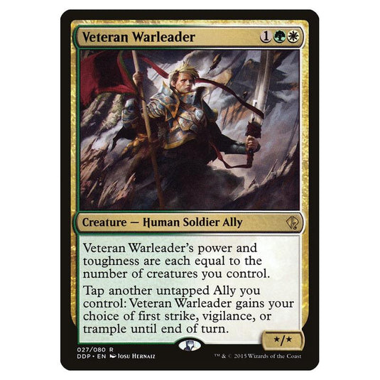 Magic the Gathering - Duel Decks: Zendikar vs. Eldrazi - Veteran Warleader - 27
