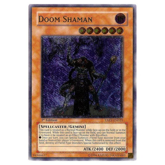 Yu-Gi-Oh! - Tactical Evolution - Doom Shaman (Ultimate Rare) TAEV-EN025