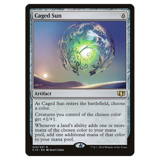 Magic The Gathering - Commander 2014 - Caged Sun - 233