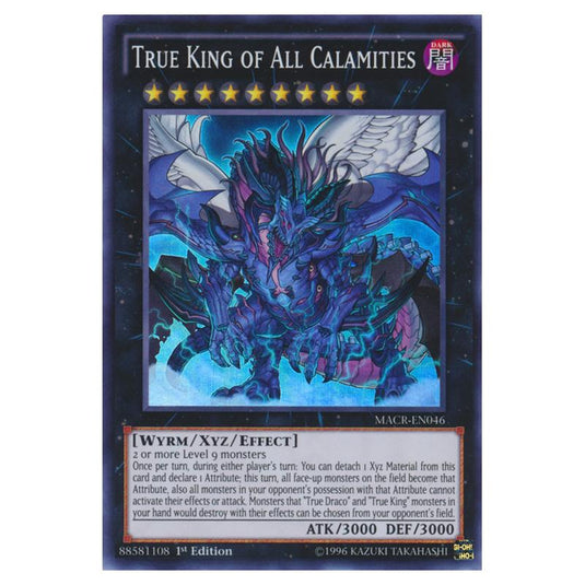 Yu-Gi-Oh! - Maximum Crisis - True King of All Calamities (Super Rare) MACR-EN046