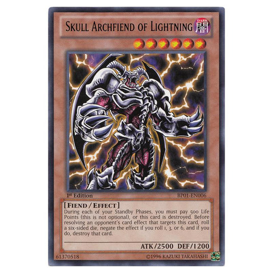 Yu-Gi-Oh! - Battle Pack - Epic Dawn - Skull Archfiend of Lightning (Rare) BP01-EN006